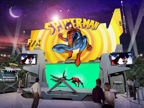 SPIDERMAN F/X SHOW